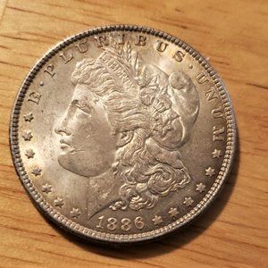 1886 - Morgan Silver Dollar
